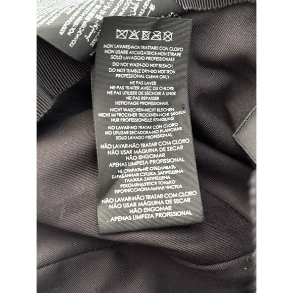 YSL SAINT LAURENT TWEED WOOL BLEND LOGO BASEBALL CAP HAT 56/SMALL - Picture 11 of 11